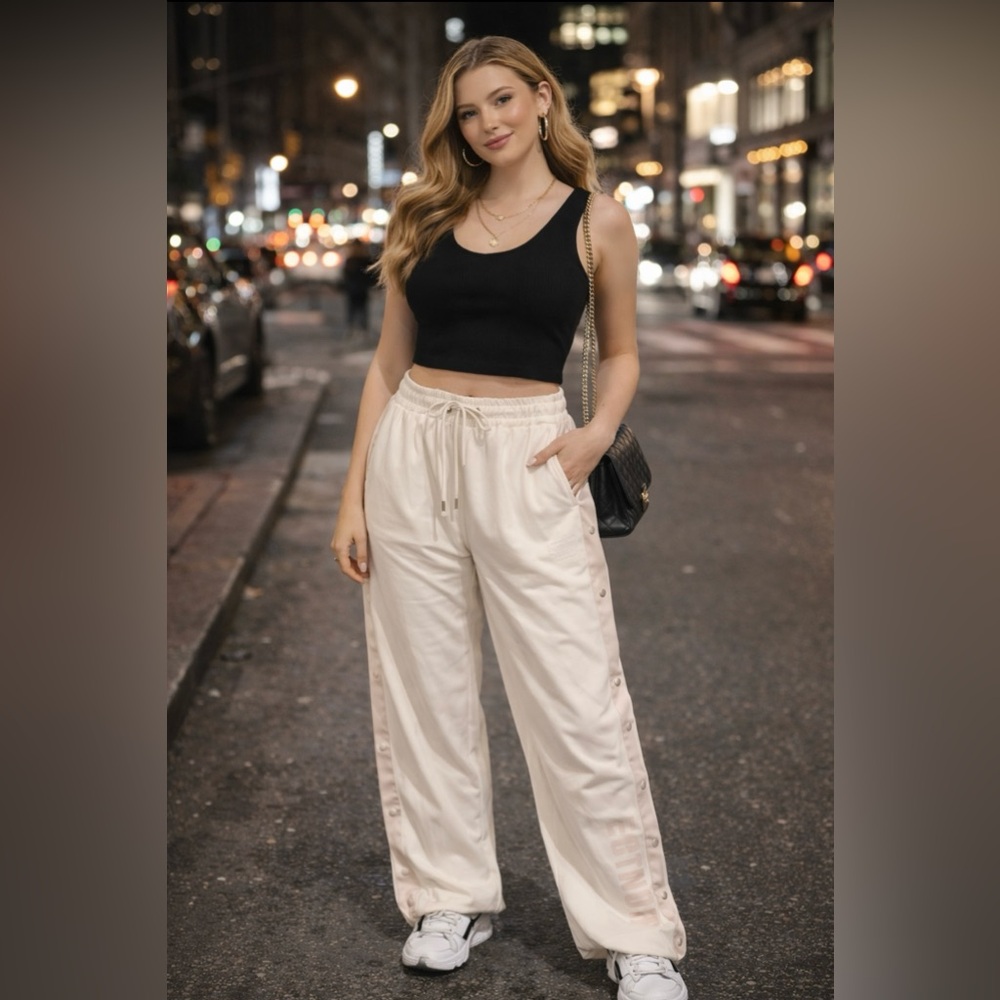 Puma by Rihanna Cream Track Pants